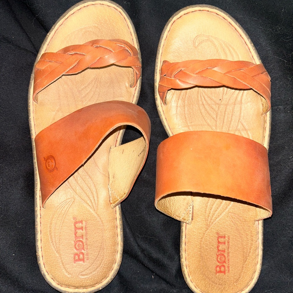 BORN slip on sandals